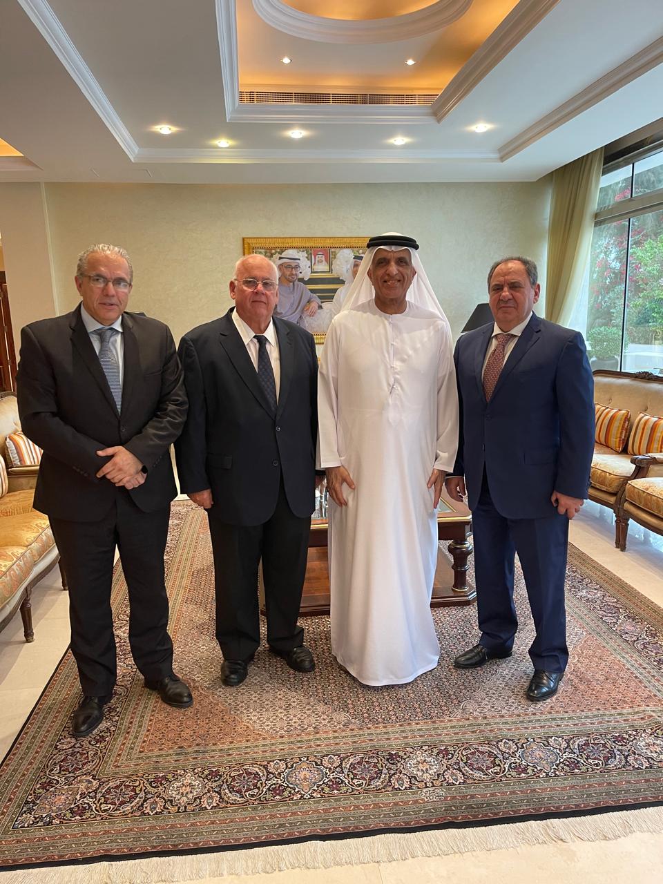 HOI meets with his Highness Saud Bin Saqr Al Qasimi