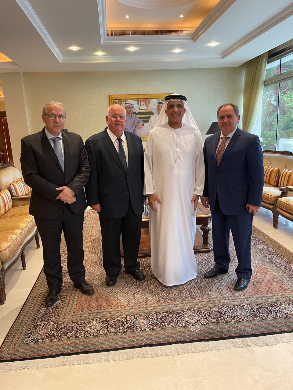 HOI meets with his Highness Saud Bin Saqr Al Qasimi